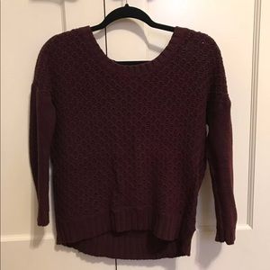 AEO Merlot sweater
